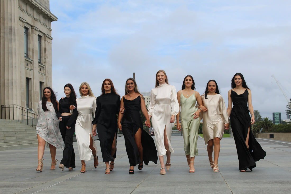 Miss New Zealand x Mera Silk