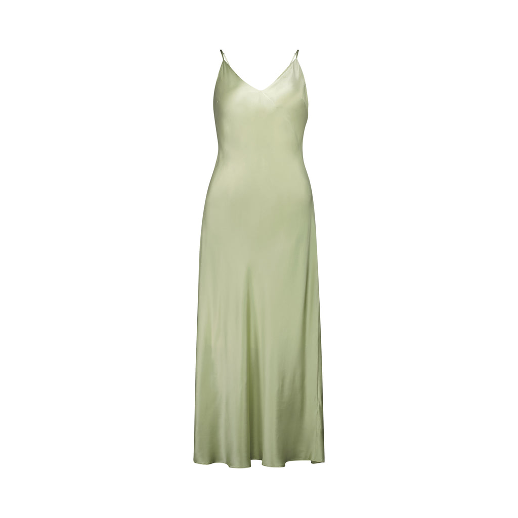 TOKYO SILK SLIP - SAGE